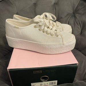 Ivory keds for Kate Spade (wedding edition)